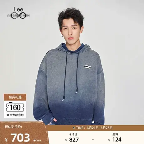 LeeIndiGO X ANGEL CHEN联名系列商场同款25春夏新品男女卫衣潮商品大图