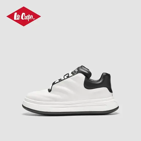 Lee Cooper小白鞋男2026春季新款厚底增高运动休闲板鞋百搭潮鞋商品大图