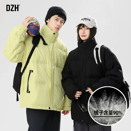 情侣冬季羽绒服男青少年2024新款男女加厚保暖羽绒面包服男士外套商品大图