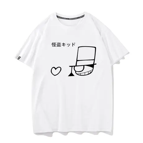 秀洛怪盗基德周边名侦探短袖t恤动漫卫衣二次元衣服工藤新一半袖商品大图