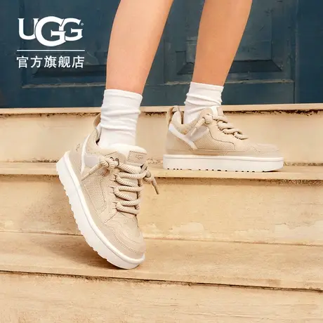 UGG春季新款女士舒适系带平底圆头运动时尚梅尔休闲鞋 1152759图片