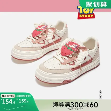 【玩具总动员】热风2024年春季新款女士时尚运动休闲鞋拼色板鞋潮商品大图