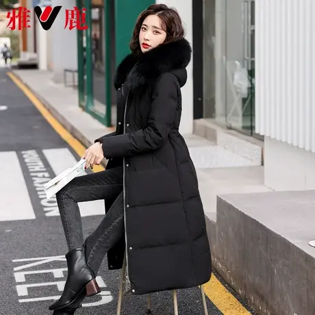 雅鹿羽绒裤女外穿冬季2023新款时尚保暖加厚防寒宽松束脚【轩彤】图片