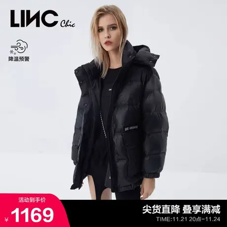LINCCHIC金羽杰羽绒服女面包服短款羽绒服女冬季外套Y21802242商品大图