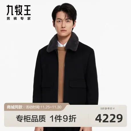 [羊毛系列]九牧王男装JW6C52017棉服23秋冬商场同款保暖外套男SN图片