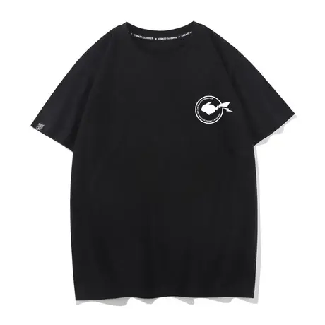 小标闪电皮卡丘印花圆领T恤短袖男女潮宽松休闲半袖ins上衣服商品大图