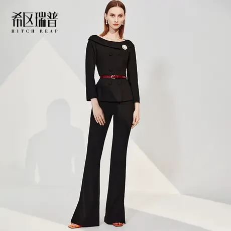希区高端职业装气质女神范套装秋冬2023新款时尚正装名媛气质修身图片