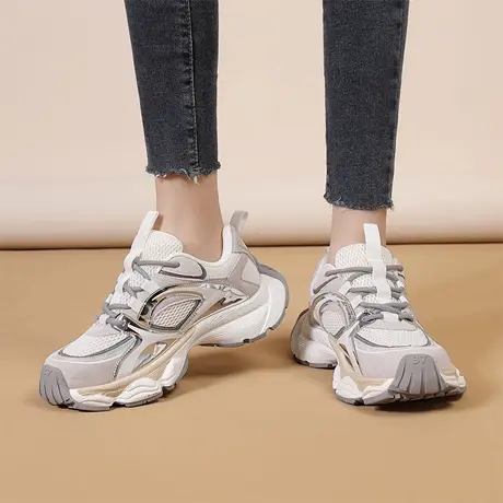 VME/舞魅运动鞋女老爹鞋女春秋轻便款增高百搭轻便款女士鞋子商品大图