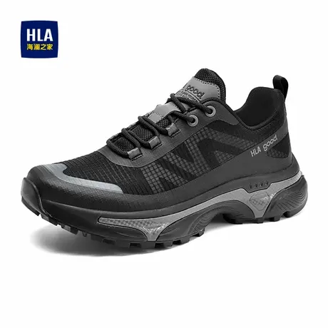 HLA/海澜之家男鞋新款春季时尚百搭增高透气运动鞋跑步休闲老爹鞋商品大图