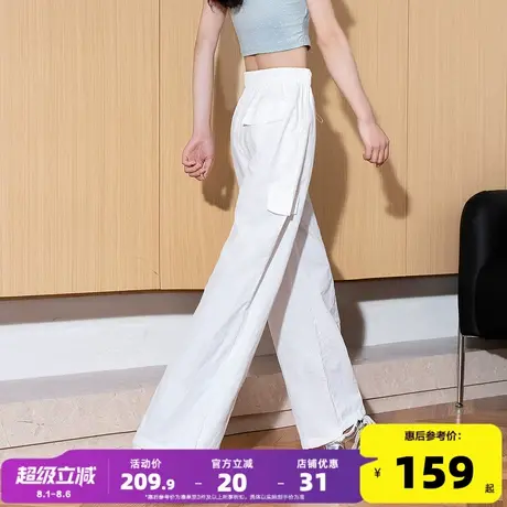 唐狮2025春夏新款工装裤女休闲裤阔腿美式简约显瘦宽松直筒长裤GT图片