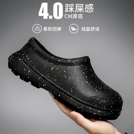 男士雨鞋2023新款钓鱼水鞋厨房防滑胶鞋套鞋户外防水鞋雨靴子男款商品大图
