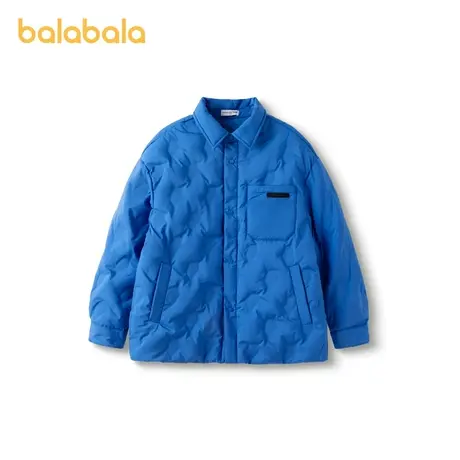 【商场同款】巴拉巴拉儿童羽绒服大童2023冬季新款保暖男女童外套商品大图