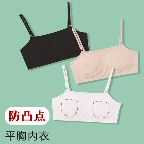 防凸点平胸内衣显胸小防激凸无束缚抹胸文胸遮点小背心商品大图