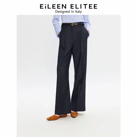 朗姿欧洲EiLEEN ELITEE羊毛西裤2025年春季新款气质长裤子西装裤商品大图