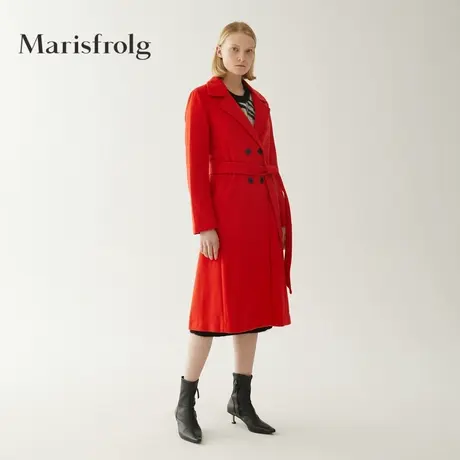 【奥莱清仓保暖季特价 】玛丝菲尔毛呢外套商品大图