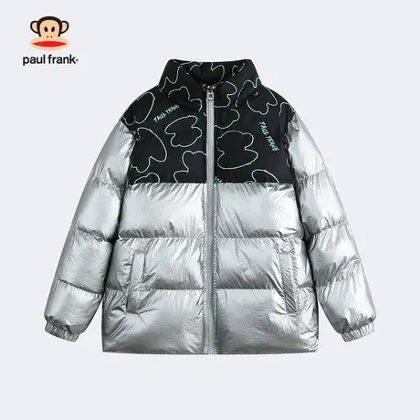 大嘴猴童装儿童男童棉服2023秋冬新品保暖棉袄中大童短款厚外套商品大图