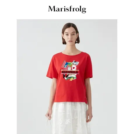【奥莱清仓限时秒杀1152元】玛丝菲尔T恤商品大图