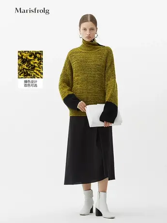 玛丝菲尔毛针织衫商品大图