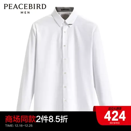 【商场同款】太平鸟男装衬衫B1CAD4253图片