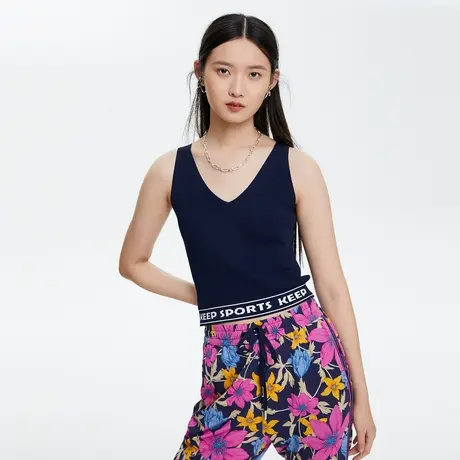 俪雅/LANCY商场同款女22春夏新款针织背心修身内搭吊带女士正品商品大图