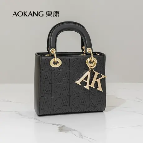 奥康女包2023春季新款斜挎百搭戴妃包手提气质高级感大牌单肩包潮商品大图