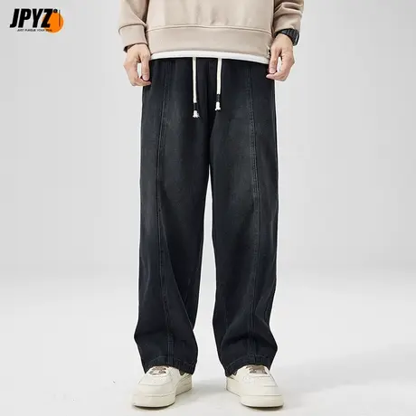 夏季黑色卫裤男士薄款运动裤男生直筒裤百搭春秋休闲长裤子男潮商品大图