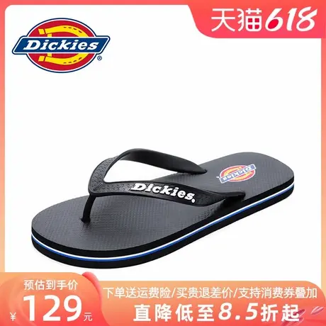 Dickies人字拖男2025新款夏季外穿拖鞋男士运动夏天防滑沙滩凉拖商品大图