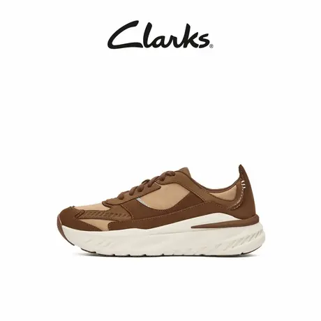 【微风跑】Clarks其乐ZephRun GO老爹鞋 美拉德轻盈厚底透气休闲商品大图