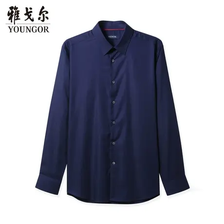 【商场同款】雅戈尔衬衫秋季官方商务休闲修身舒适长袖衬衫衬衣商品大图