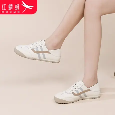 红蜻蜓女鞋春季鞋子休闲鞋运动阿甘德训鞋女款2025新款旅游鞋百搭商品大图