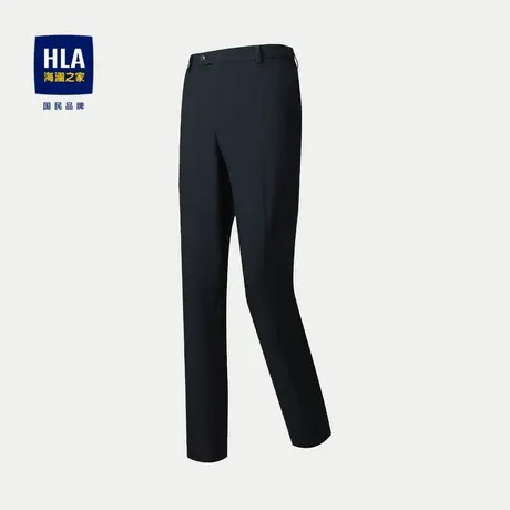 HLA/海澜之家商务绅士西裤2023秋季新微弹挺括舒适有型休闲裤子男商品大图