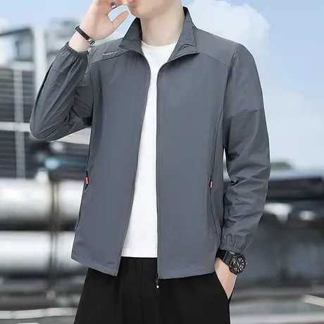 冰丝防晒衣男士2023新款夏季轻薄爸爸透气防紫外线皮肤衣服防晒服图片