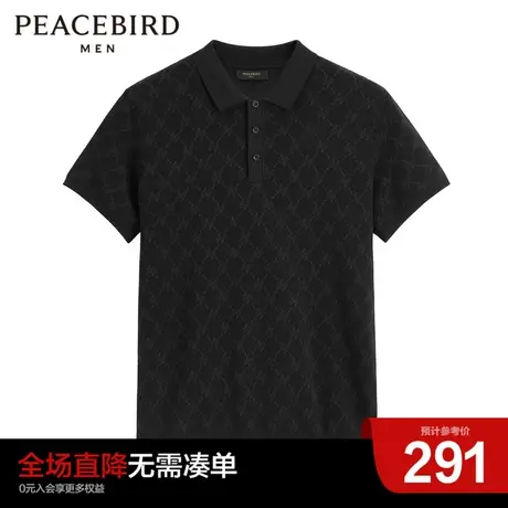 太平鸟男装奥莱新款线衫POLO衫休闲时尚男B1EEC2327图片