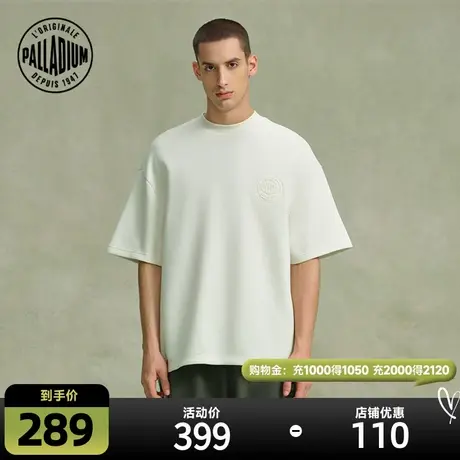 PALLADIUM帕拉丁上衣宽松潮流时尚套头圆领短袖T恤108835图片
