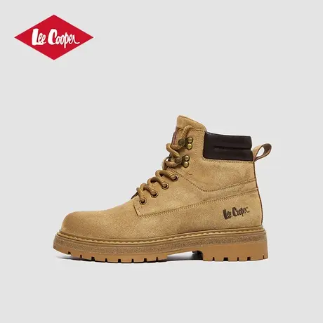 Lee Cooper2025春季新款马丁靴男厚底增高时尚男靴耐磨质感靴子男商品大图