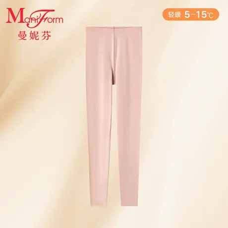 曼妮芬中腰保暖裤女20210640商品大图