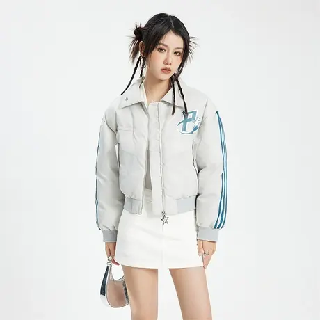 [断码清仓特卖]工装棉衣外套女原创小众宽松冬季棉服潮ins港风图片