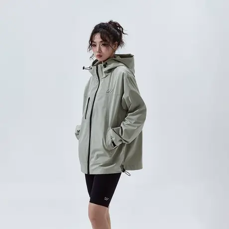 YEP街头潮牌运动连帽外套女春秋2024年新款复古宽松情侣夹克上衣图片