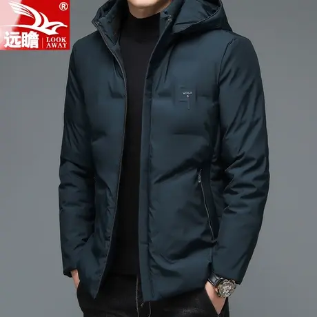 冬装棉衣外套男2022冬季新款连帽男士棉服中老年爸爸加厚保暖棉袄商品大图