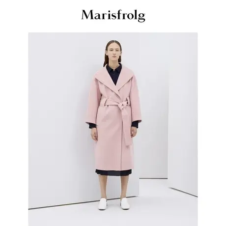 【奥莱清仓保暖季特价 】玛丝菲尔毛呢外套商品大图