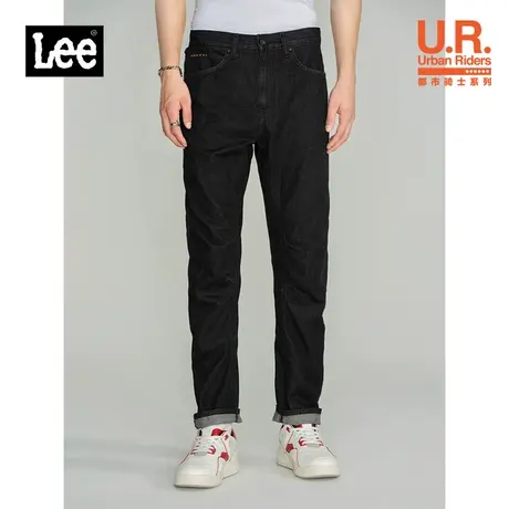 Lee商场同款22秋冬新品766立体剪裁男牛仔裤黑LMB100766100-1898图片