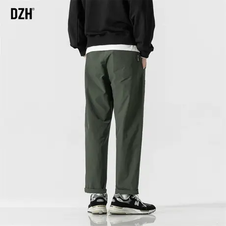 男士直筒裤子男春秋潮牌运动休闲长裤男裤2024新款美式登山伞兵裤商品大图