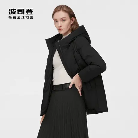 【直播专享】波司登女妈妈款中老年宽松短款冬季羽绒服图片
