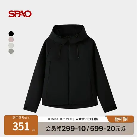 SPAO韩国同款25年秋季新品女士休闲日常易搭防风外套商品大图