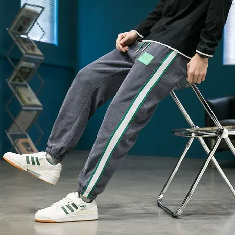 春秋季长裤12青少年学生13卫裤14潮流男孩大童15岁运动休闲裤子16商品大图