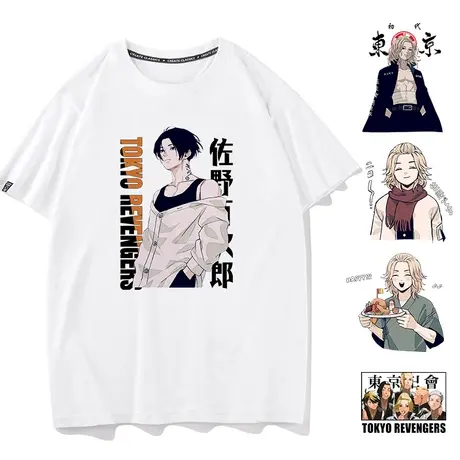 秀洛东京复仇者衣服男女夏季新款二次元动漫周边重生之道短袖t恤商品大图