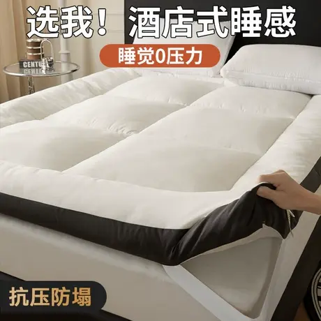 雅鹿床垫遮盖物软垫家用卧室租房专用垫子双人床褥子宿舍垫被褥冬图片