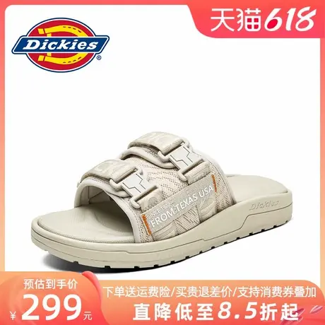 Dickies拖鞋男夏季外穿踩屎感防滑男士运动凉鞋凉拖鞋室外沙滩鞋商品大图