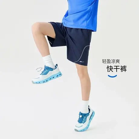 回力男童夏季短裤儿童运动裤薄款五分裤2025大童速干裤吸湿排汗PL图片