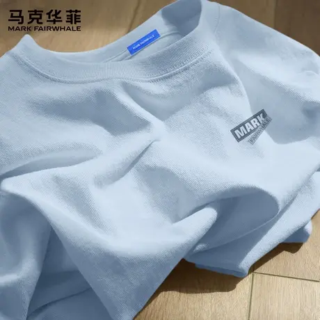 马克华菲长袖男t恤2025新款秋季美式潮流上衣大码宽松内搭打底衫X商品大图